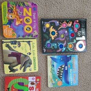 Colorful Children's Interactive Book Set